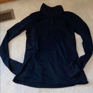 Fabletics Quarter Zip Long Sleeve Athletic Top